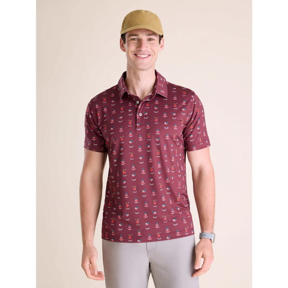 Chubbies-The That's The Spirit- Performance Polo-medium